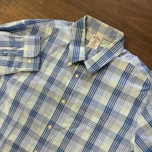 Brooks‎ Brothers Regent Fit Plaid Men's Button Down Shirt Sz XXL Business